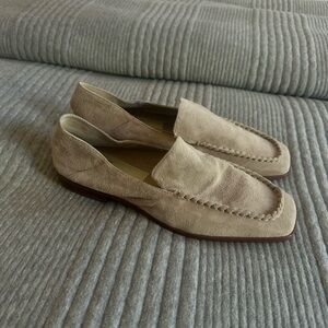 Dolce Vita Beige Suede Loafers